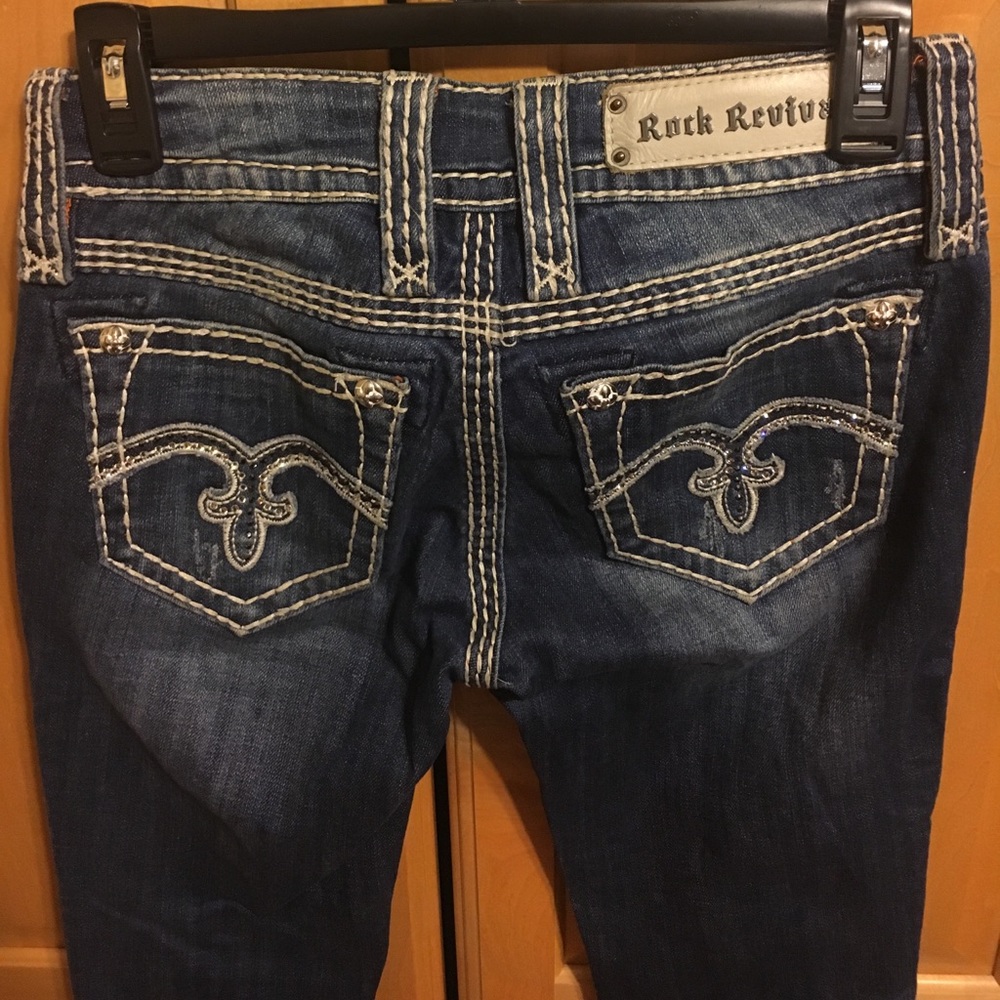 Rock revival size 24 jean- “Alanis Bootcut”
